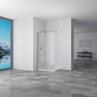 Душевая перегородка RGW Walk In WA-02 120см хром 41100212-51